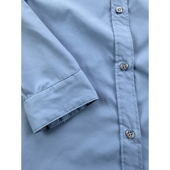 Columbia XL0931 Button Up Shirt Vented Back Blue Womens Med - Picture 2 of 11